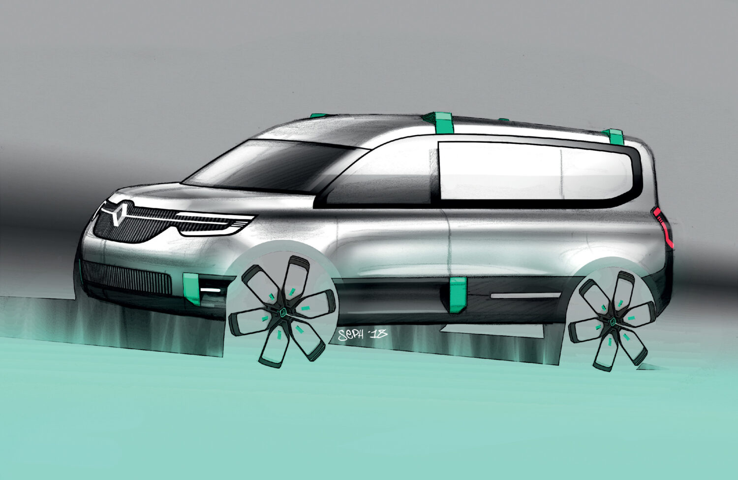 2019 - Kangoo Z.E. Concept Show-car