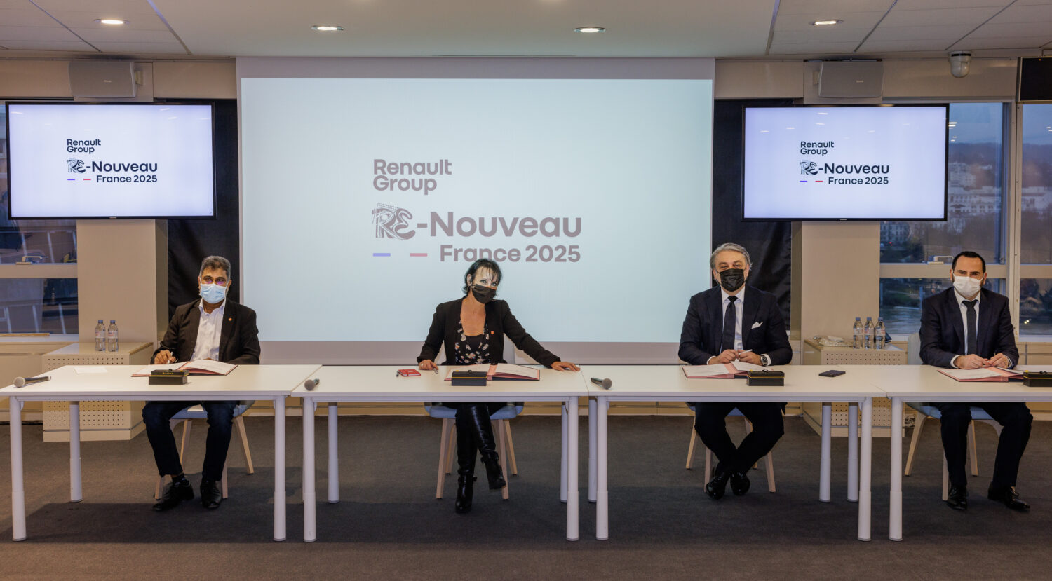 2021 - Accord « ReNouveau France 2025 »