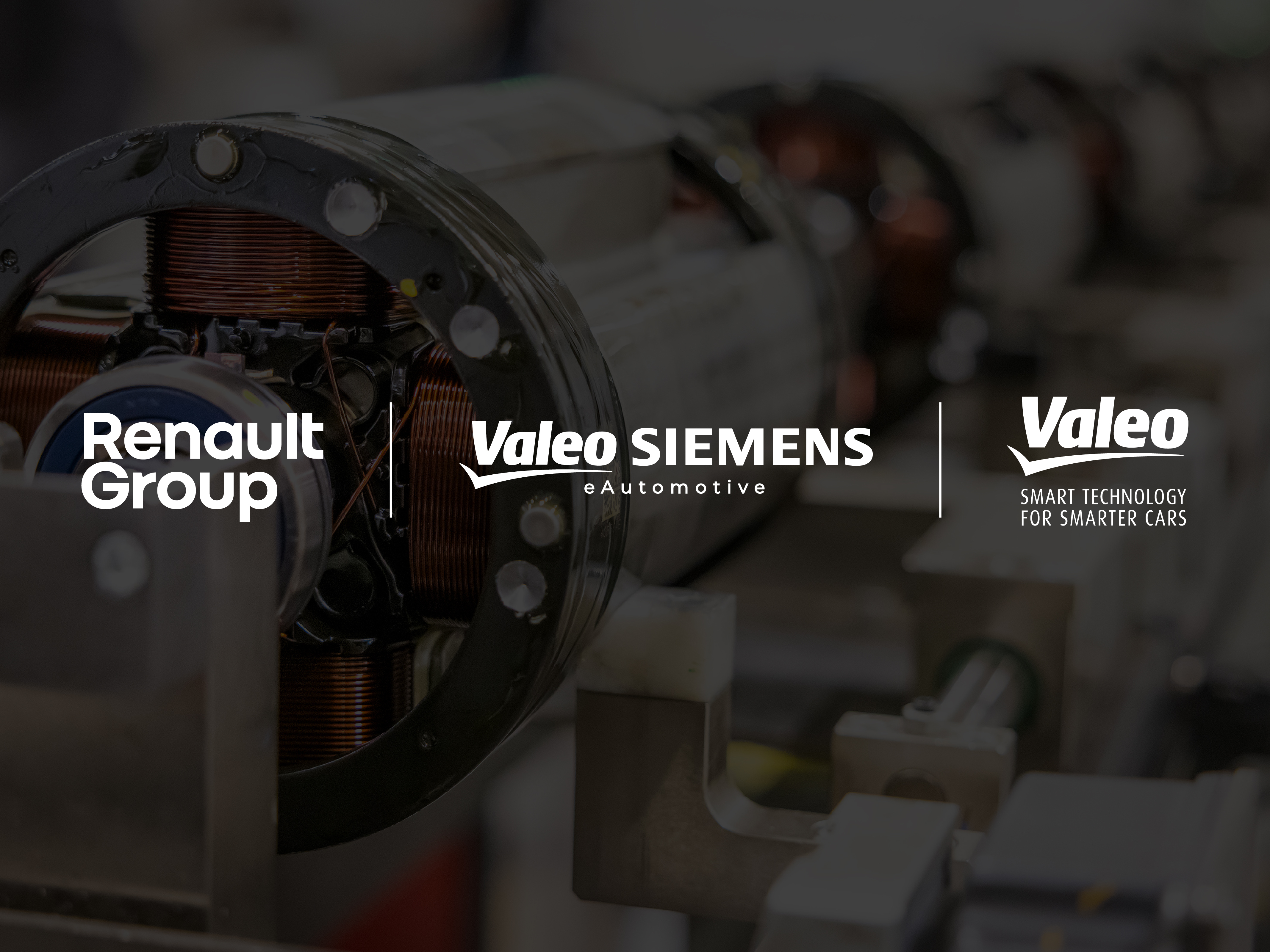 Renault Group, Valeo and Valeo Siemens eAutomotive join forces to develop  and manufacture a new-generation automotive electric motor in France - Site  media global de Renault Group