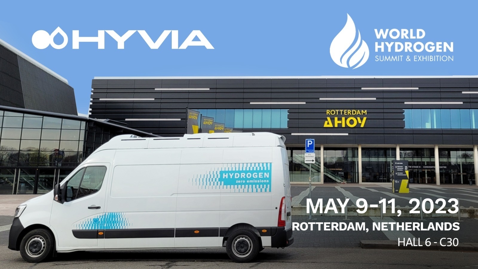 HYVIA at World Hydrogen Summit, Rotterdam: 1st customer test drives of Renault  Master Van H2-TECH in a country committed to H2 mobility - Site media  global de Renault Group